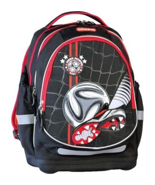 COOLPACK FOR KIDS - PLECAK ERGO - FOOTBALL II BLACK
