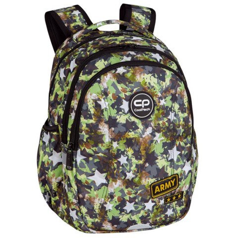 COOLPACK - JOY S - PLECAK MŁODZIEŻOWY - ARMY STARS COOLPACK - JOY S - PLECAK MŁODZIEŻOWY - ARMY STARS