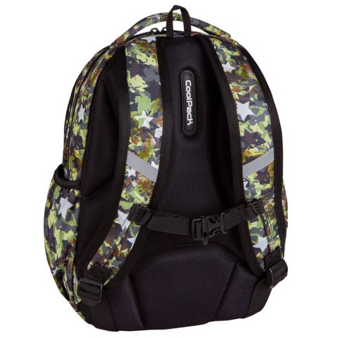 COOLPACK - JOY S - PLECAK MŁODZIEŻOWY - ARMY STARS COOLPACK - JOY S - PLECAK MŁODZIEŻOWY - ARMY STARS