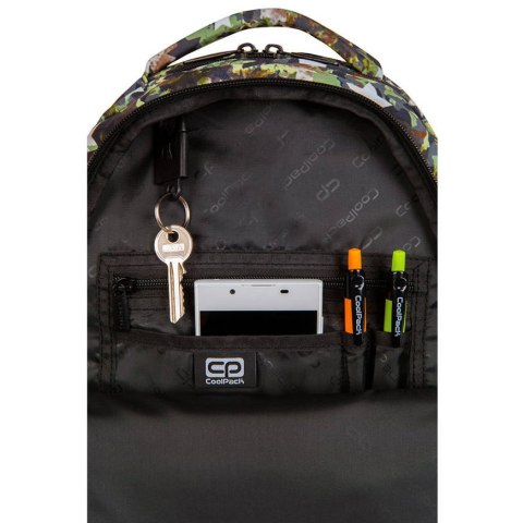 COOLPACK - JOY S - PLECAK MŁODZIEŻOWY - ARMY STARS COOLPACK - JOY S - PLECAK MŁODZIEŻOWY - ARMY STARS