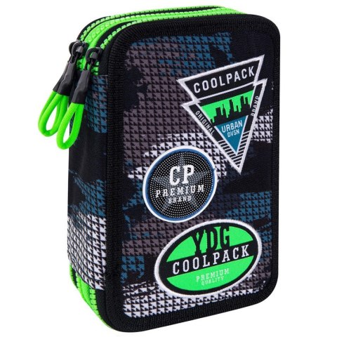 COOLPACK - JUMPER 3 - PIÓRNIK POTRÓJNY Z WYPOSAŻENIEM - GREY (BADGES B) COOLPACK - JUMPER 3 - PIÓRNIK POTRÓJNY Z WYPOSAŻENIEM - GREY (BADGES B)