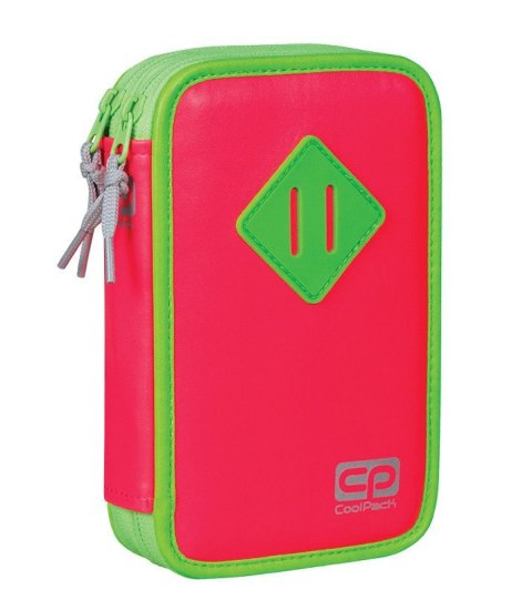 COOLPACK - JUMPER NEON - PIÓRNIK DWUKOMOROWY - rubinowy COOLPACK - JUMPER NEON - PIÓRNIK DWUKOMOROWY - rubinowy