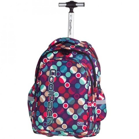 COOLPACK - JUNIOR - PLECAK MŁODZIEŻOWY NA KÓŁKACH - JUNIOR MOSAIC DOTS COOLPACK - JUNIOR - PLECAK MŁODZIEŻOWY NA KÓŁKACH - JUNIOR MOSAIC DOTS