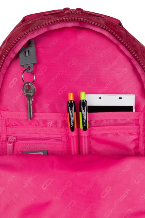 COOLPACK - PICK - PLECAK MŁODZIEŻOWY - RED COOLPACK - PICK - PLECAK MŁODZIEŻOWY - RED