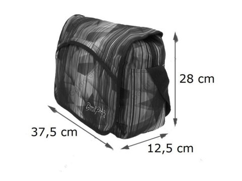 COOLPACK - REPORTER - TORBA NA RAMIĘ - Scotish blue COOLPACK - REPORTER - TORBA NA RAMIĘ - Scotish blue