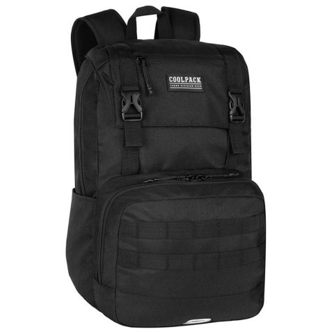 COOLPACK - RISK - PLECAK MŁODZIEŻOWY - BLACK COOLPACK - RISK - PLECAK MŁODZIEŻOWY - BLACK
