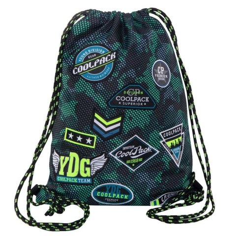 COOLPACK - SPRINT - WOREK SPORTOWY - GREEN (BADGES B) * COOLPACK - SPRINT - WOREK SPORTOWY - GREEN (BADGES B) *