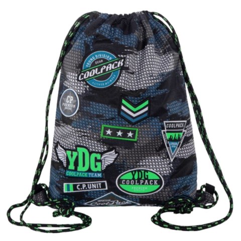 COOLPACK - SPRINT - WOREK SPORTOWY - GREY (BADGES B) * COOLPACK - SPRINT - WOREK SPORTOWY - GREY (BADGES B) *