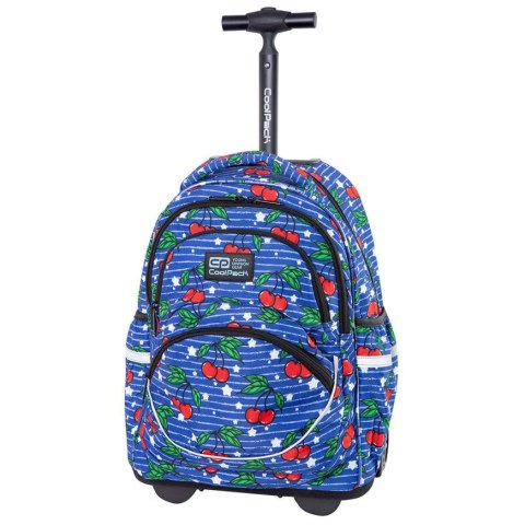 COOLPACK - STARR - PLECAK MŁODZIEŻOWY NA KÓŁKACH - CHERRIES *