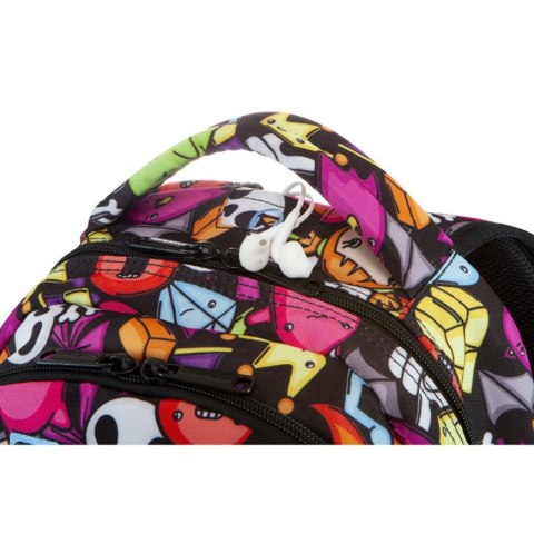 COOLPACK - STRIKE S - PLECAK MŁODZIEŻOWY - DOODLE COOLPACK - STRIKE S - PLECAK MŁODZIEŻOWY - DOODLE