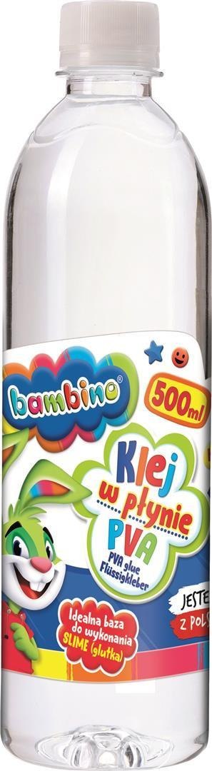 Klej w płynie PVA 500 ml ZWIERZAKI UCZNIAKI