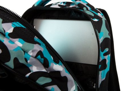 COOLPACK - DART L - PLECAK MŁODZIEZOWY - CAMO BLUE (BADGES)