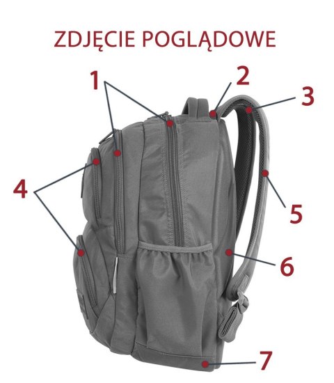 COOLPACK - DART L - PLECAK MŁODZIEZOWY - DENIM (BADGES) * COOLPACK - DART L - PLECAK MŁODZIEZOWY - DENIM (BADGES) *
