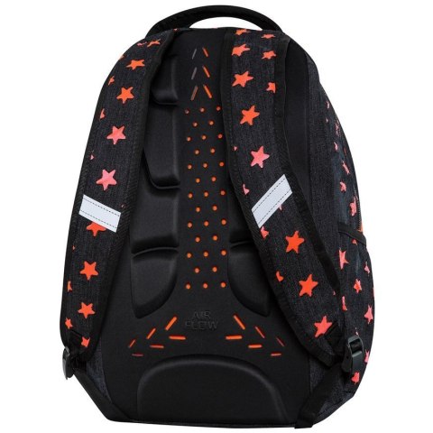 COOLPACK - DART - PLECAK MŁODZIEŻOWY - DENIM ORANGE STARS COOLPACK - DART - PLECAK MŁODZIEŻOWY - DENIM ORANGE STARS
