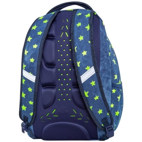 COOLPACK - DART - PLECAK MŁODZIEŻOWY - DENIM YELLOW STARS * COOLPACK - DART - PLECAK MŁODZIEŻOWY - DENIM YELLOW STARS *