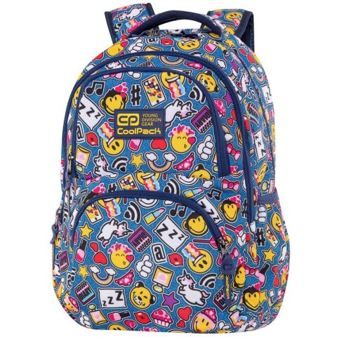 COOLPACK - DART - PLECAK MŁODZIEŻOWY - EMOJI * COOLPACK - DART - PLECAK MŁODZIEŻOWY - EMOJI *