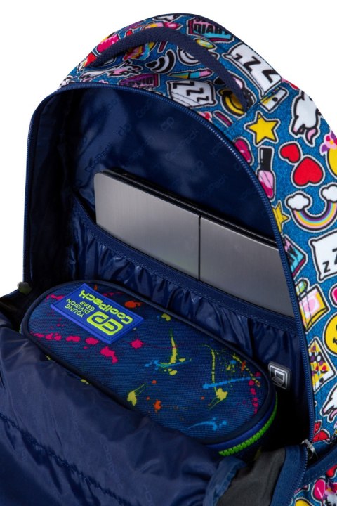 COOLPACK - DART - PLECAK MŁODZIEŻOWY - EMOJI * COOLPACK - DART - PLECAK MŁODZIEŻOWY - EMOJI *