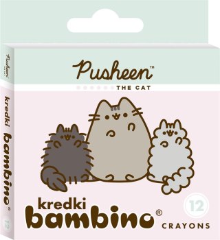 Kredki BAMBINO 12 kolorów PUSHEEN