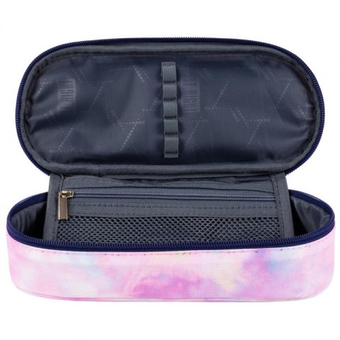 Piórnik saszetka usztywniona z wewnętrzną klapką PC1 PINK SKY Piórnik saszetka usztywniona z wewnętrzną klapką PC1 PINK SKY