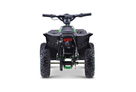 Quad HIPERFECT na akumulator Zielony 35km/h + Silnik bezszczotkowy 1000W + Koła pompowane + Regulacja siedzenia Quad HIPERFECT na akumulator Zielony 35km/h + Silnik bezszczotkowy 1000W + Koła pompowane + Regulacja siedzenia