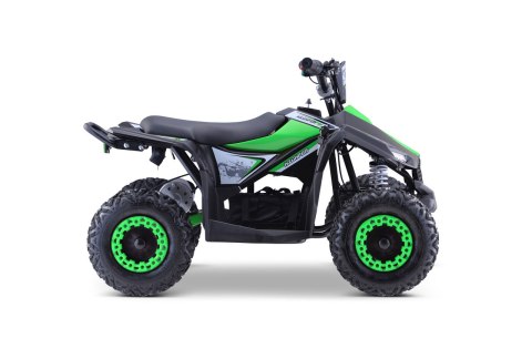 Quad HIPERFECT na akumulator Zielony 35km/h + Silnik bezszczotkowy 1000W + Koła pompowane + Regulacja siedzenia Quad HIPERFECT na akumulator Zielony 35km/h + Silnik bezszczotkowy 1000W + Koła pompowane + Regulacja siedzenia