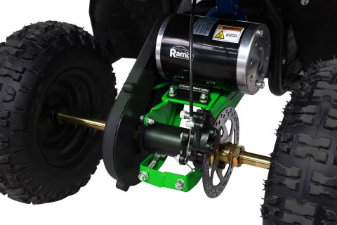 Quad HIPERFECT na akumulator Zielony 35km/h + Silnik bezszczotkowy 1000W + Koła pompowane + Regulacja siedzenia Quad HIPERFECT na akumulator Zielony 35km/h + Silnik bezszczotkowy 1000W + Koła pompowane + Regulacja siedzenia
