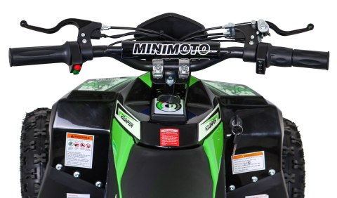 Quad HIPERFECT na akumulator Zielony 35km/h + Silnik bezszczotkowy 1000W + Koła pompowane + Regulacja siedzenia Quad HIPERFECT na akumulator Zielony 35km/h + Silnik bezszczotkowy 1000W + Koła pompowane + Regulacja siedzenia