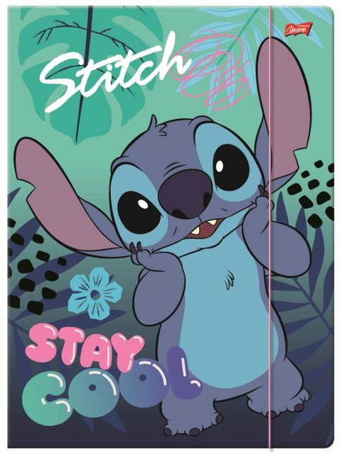 Teczka z gumką A4 300 g/m2 STITCH Teczka z gumką A4 300 g/m2 STITCH