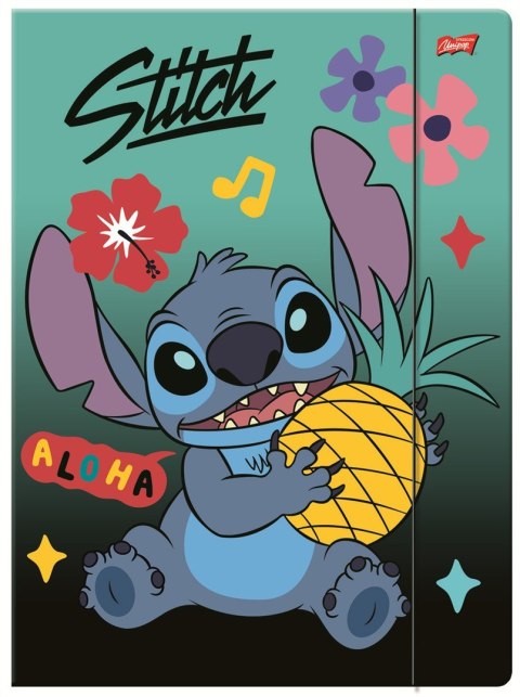 Teczka z gumką A4 300 g/m2 STITCH Teczka z gumką A4 300 g/m2 STITCH