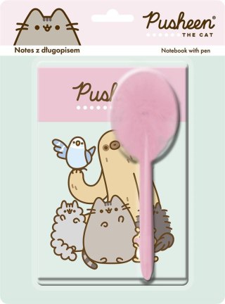 Zestaw długopis + notes 2 elementy PUSHEEN