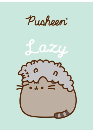 Zeszyt A4 32 kartki krata okładka laminowana 70 g/m2 PUSHEEN
