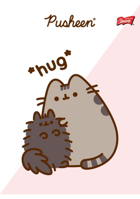 Zeszyt A5 32 kartki krata okładka laminowana 70 g/m2 PUSHEEN Zeszyt A5 32 kartki krata okładka laminowana 70 g/m2 PUSHEEN