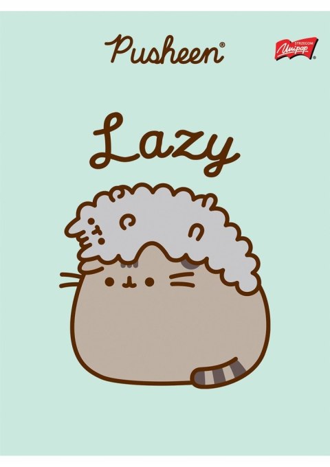Zeszyt A5 32 kartki linia dwukolorowa okładka laminowana 70 g/m2 PUSHEEN Zeszyt A5 32 kartki linia dwukolorowa okładka laminowana 70 g/m2 PUSHEEN