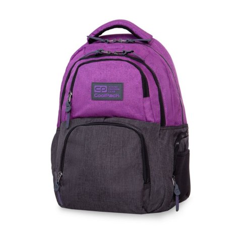 COOLPACK - AERO - PLECAK MŁODZIEŻOWY - MELANGE PURPLE COOLPACK - AERO - PLECAK MŁODZIEŻOWY - MELANGE PURPLE