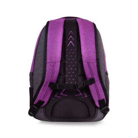 COOLPACK - AERO - PLECAK MŁODZIEŻOWY - MELANGE PURPLE COOLPACK - AERO - PLECAK MŁODZIEŻOWY - MELANGE PURPLE