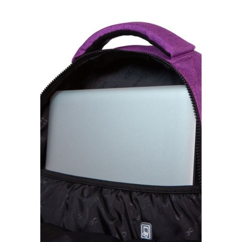 COOLPACK - AERO - PLECAK MŁODZIEŻOWY - MELANGE PURPLE COOLPACK - AERO - PLECAK MŁODZIEŻOWY - MELANGE PURPLE
