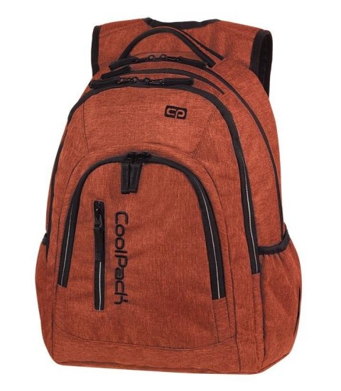 COOLPACK - MERCATOR PLUS SNOW - PLECAK MŁODZIEŻOWY - Snow Bricky/Silver COOLPACK - MERCATOR PLUS SNOW - PLECAK MŁODZIEŻOWY - Snow Bricky/Silver