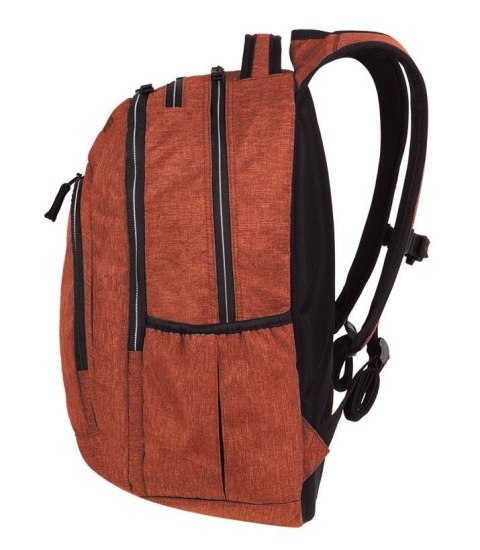 COOLPACK - MERCATOR PLUS SNOW - PLECAK MŁODZIEŻOWY - Snow Bricky/Silver COOLPACK - MERCATOR PLUS SNOW - PLECAK MŁODZIEŻOWY - Snow Bricky/Silver