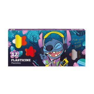DISNEY BLUE - PLASTELINA 12 KOLORÓW - STITCH /6/