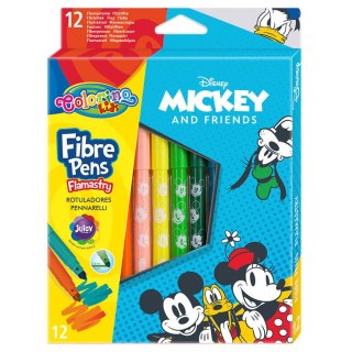 DISNEY COLORINO - FLAMASTRY 12 KOL - MICKEY