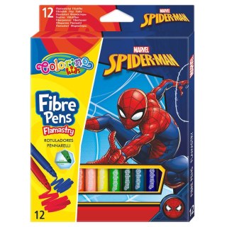 DISNEY COLORINO - FLAMASTRY 12 KOL - SPIDERMAN
