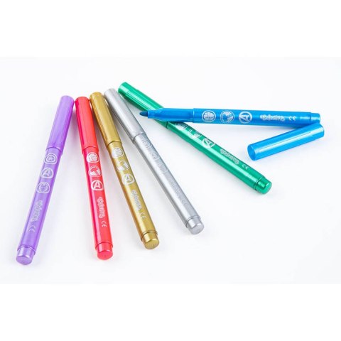 DISNEY COLORINO - FLAMASTRY METALICZNE 6 KOL - AVENGERS DISNEY COLORINO - FLAMASTRY METALICZNE 6 KOL - AVENGERS
