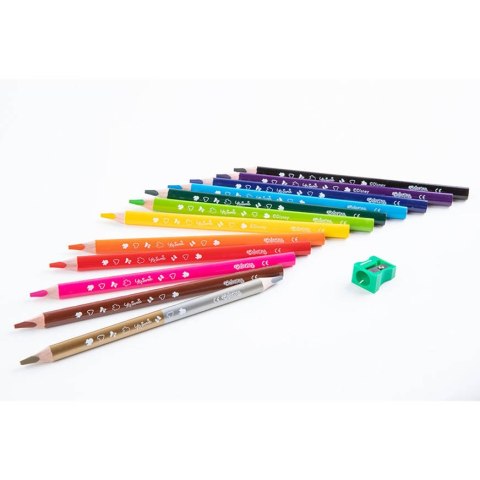 DISNEY COLORINO - KREDKI OŁÓWKOWE TRÓJKĄTNE 12 SZTUK + TEMPERÓWKA - MINNIE DISNEY COLORINO - KREDKI OŁÓWKOWE TRÓJKĄTNE 12 SZTUK + TEMPERÓWKA - MINNIE
