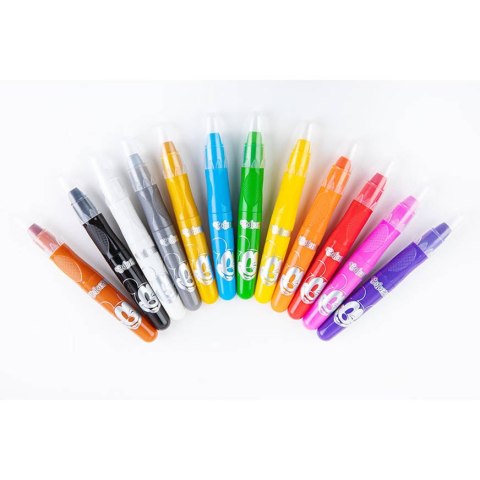 DISNEY COLORINO - KREDKI ŚWIECOWE ŻELOWE W SZTYFCIE 12 KOL - MICKEY DISNEY COLORINO - KREDKI ŚWIECOWE ŻELOWE W SZTYFCIE 12 KOL - MICKEY