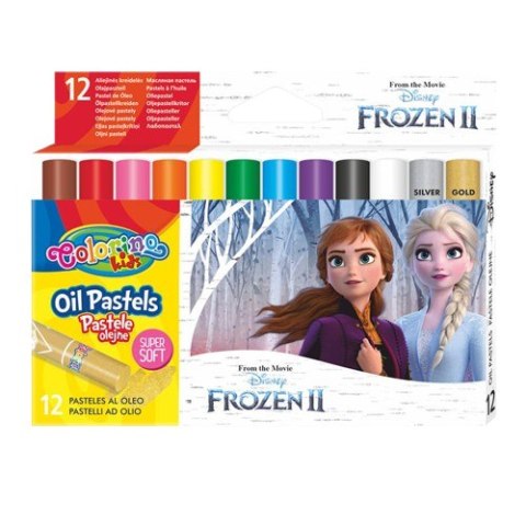 DISNEY COLORINO - PASTELE OLEJNE 12 KOL. / FROZEN / /12/ DISNEY COLORINO - PASTELE OLEJNE 12 KOL. / FROZEN / /12/