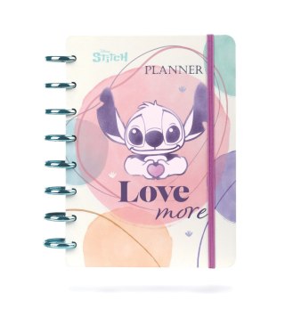DISNEY FASHION - PLANER A5 / 200 K. / BIG RING / - STITCH PASTEL