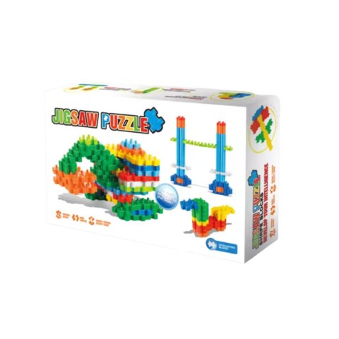 Zestaw Edukacyjnych Klocków Konstrukcyjnych Inteligentne Puzzle