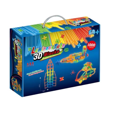 Zestaw Fluorescencyjne Słomki Konstrukcyjne 3D Kreatywne Budowanie Zestaw Fluorescencyjne Słomki Konstrukcyjne 3D Kreatywne Budowanie