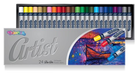 Colorino artist pastele olejne 24 kolory 24 sztuki Colorino artist pastele olejne 24 kolory 24 sztuki