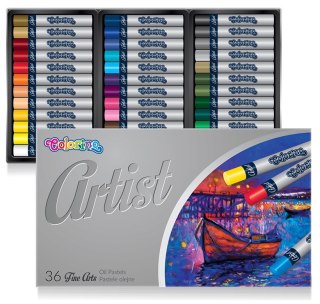 Colorino artist pastele olejne 36 kolorów intensywne